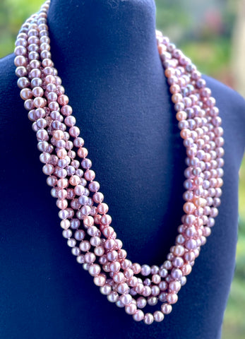 32” LARGE EDISON PEARL NECKLACE
