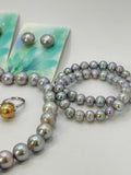 MOVING SALE: 24” SILVER PEARL NECKLACE BUNDLE (6pcs.)