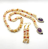 NIIHAU SHELL ROSELANI STYLE NECKLACE (23”)