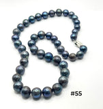 20 INCH BLACK EDISON PEARL NECKLACE (9-16mm)