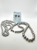 SALE! Silver Pearl Necklace Bundle
