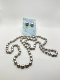 SALE! Silver Pearl Necklace Bundle