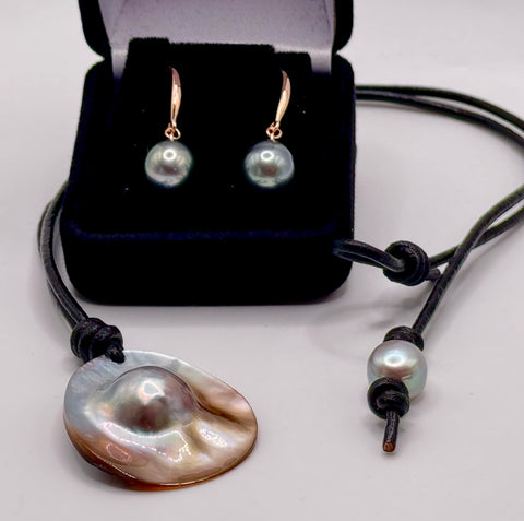 TAHITIAN PEARL SET (20”)