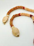 (21.5”) NIIHAU POEPOE KAHELELANI SHELL NECKLACE